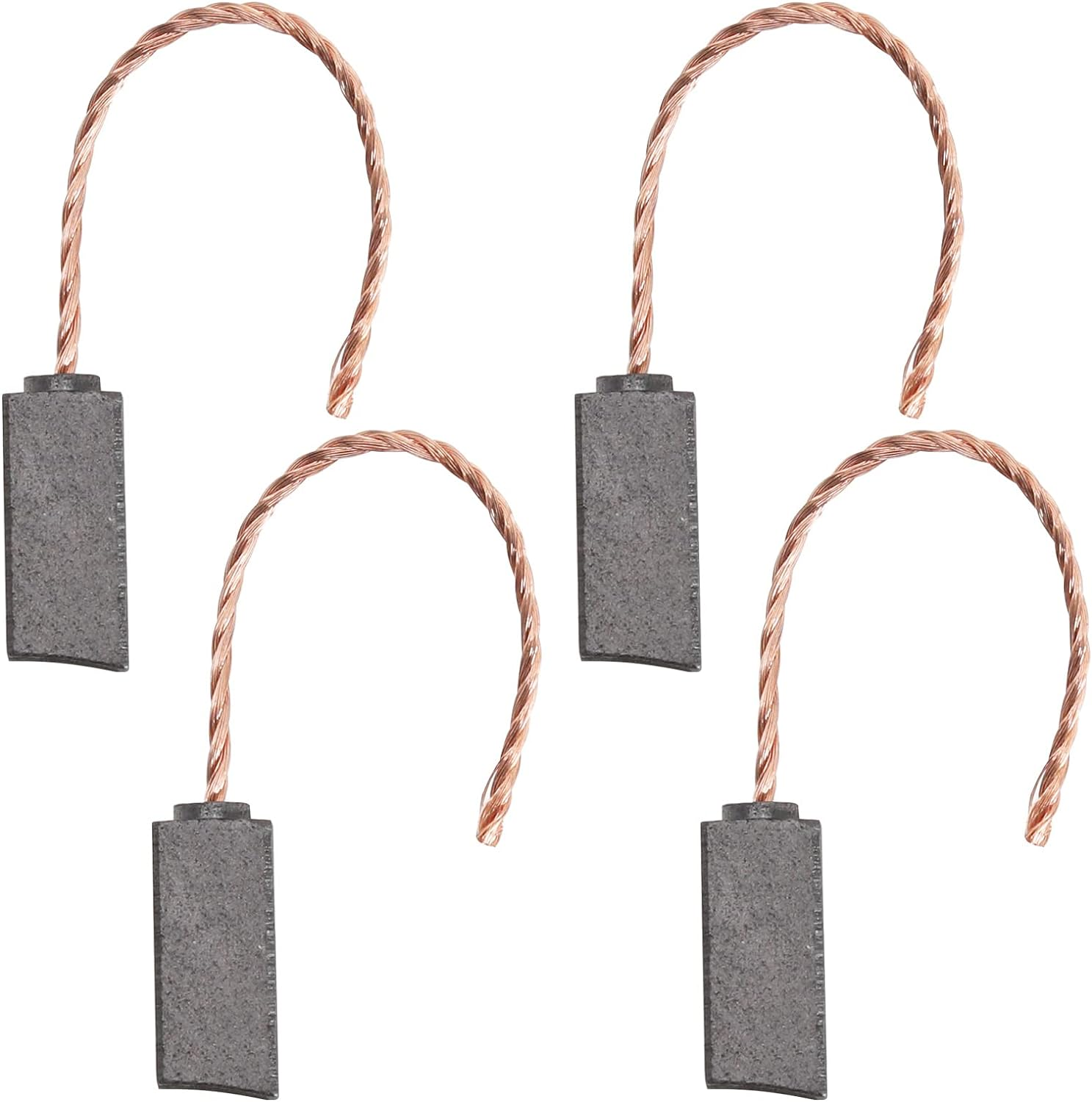 Emagtech 2 Pair Carbon Brush Replacement Compatible with Valeo ALTERNATOR PX602 PX60 092950 300722 92950 Alternator Brushes Car Accessories