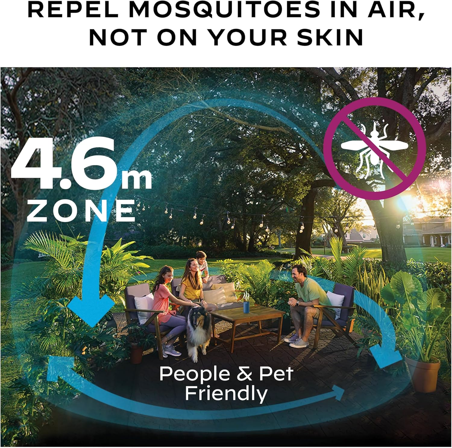 Thermacell Mosquito Repeller Refill Pack, 12-Hour Protection, 21M&sup2; Area of Coverage, Scent-Free, Compatible with All Devices, Pack of 3 Mats + 1 Fuel Cartridge