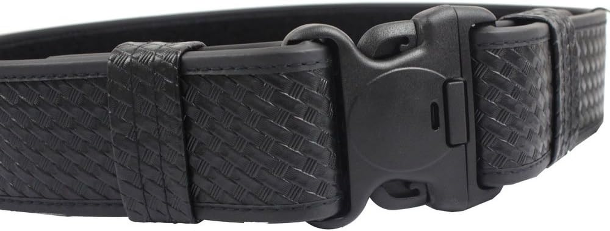 ROCOTACTICAL Basketweave Police Duty Belt, Web Duty Belt with Loop Liner image number 4