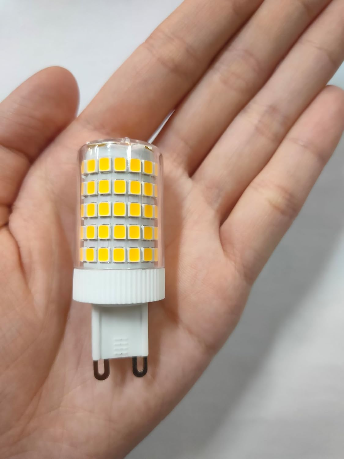 Aiwerttes 12W G9 LED Bulbs, Warm White Non-Dimmable, Energy Saving Bulbs, Equivalent to 100W Halogen Bulbs, Flicker-Free, Pack of 6 image number 5