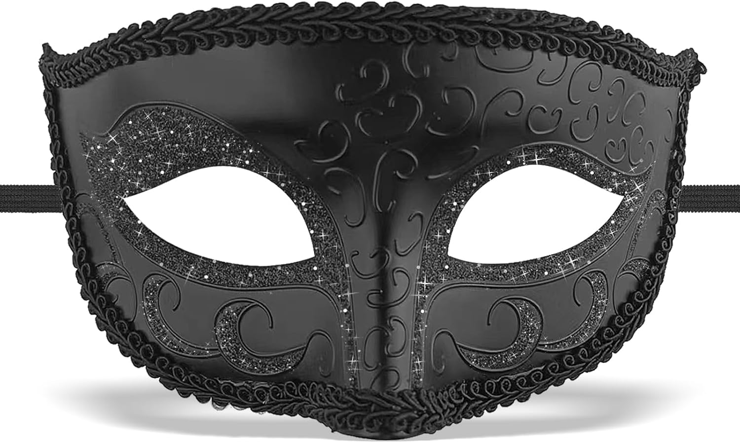 Exlinonline Lace Masquerade Mask Elastic,Fit for Adult,Soft Gentle Material,Specially for Costume,Thememed Party image number 1