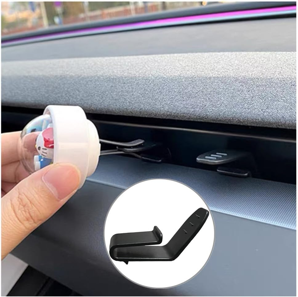 2 Pack Air Freshener Adapter Clip Base,Granmagazz Fits for Your Car Air Fresheners Scent Diffuser Automotive Outlet Vent Perfume Interior Decoration Fragrance, Black image number 3