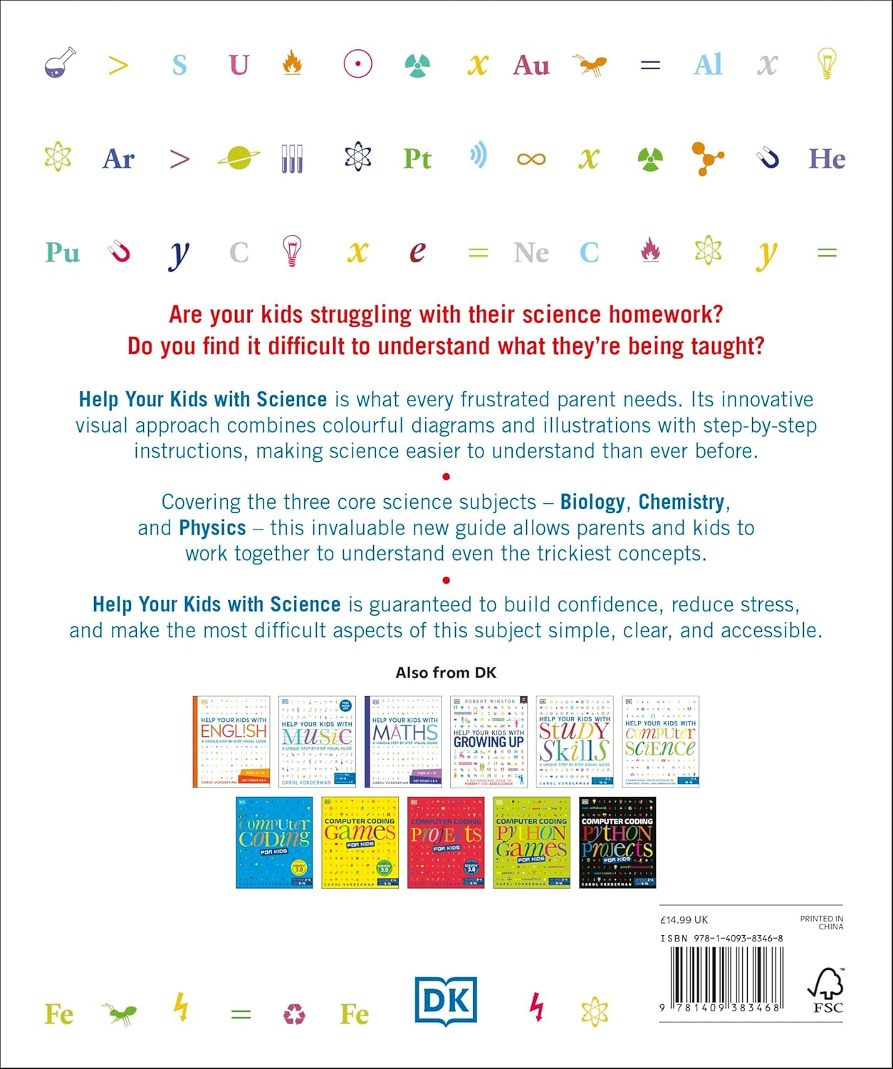 DK Help Your Kids with Science: a Unique Step-By-Step Visual Guide, Revision and Reference image number 3