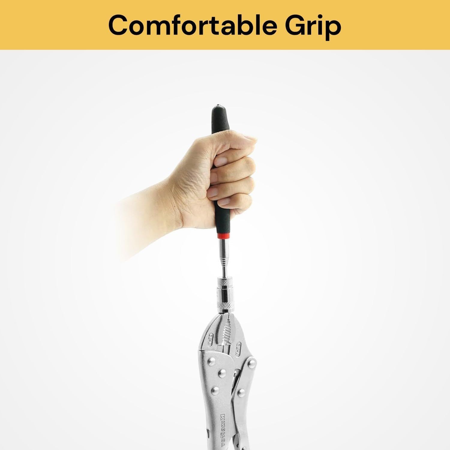 Spendeal Telescoping Magnetic Pickup Tool, Extendable Magnet Stick for Retrieving Keys, Screws, Bolts, Handy Telescopic Magnet Tool for Garage, Workshop, Car Repair, Hard-To-Reach Objects (2 Pcs) image number 3