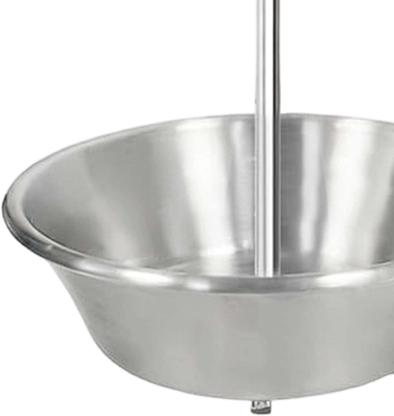 Bird Feeder for Cage, No-Clutter Food Holder, Stainless Cockatiel Feeder, for Parakeet Parrot Fruit Vegetable Pet Crate Pole outside Backyard Indoor image number 2