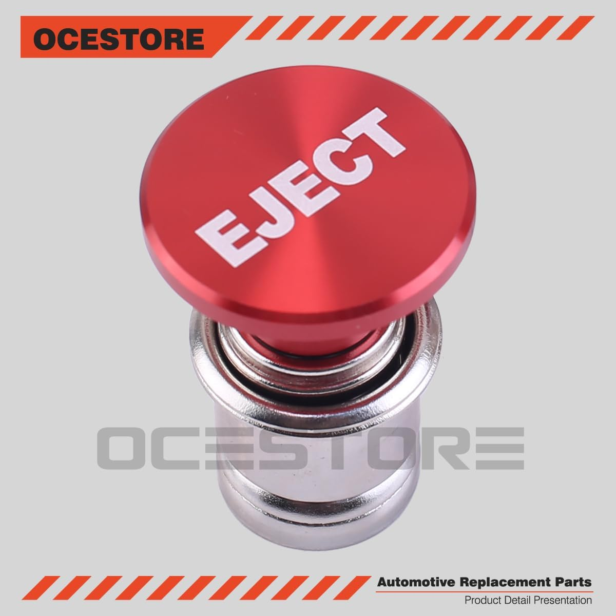 OCESTORE 3PCS EJECT FIRE MISSILES NITROUS Button Cigarette Lighter Billet Button Plugs Replacement for 12V Power Source Cover Fits Most Automotive Vehicles Auto Car Anodized Aluminum Dustproof Plug image number 5