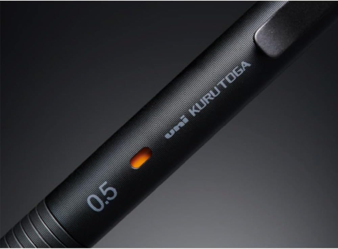 Mitsubishi Pencil Mechanical Pencil Kurutoga Metal 0.5Mm (Silent Blue) M5KH1P.10 image number 6