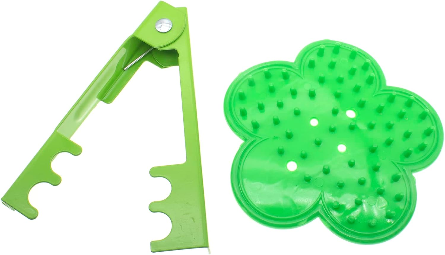 1 Set Rose Stem Leaf Thorn Stripper Stripping Tool Thorn Remove (Green) image number 2