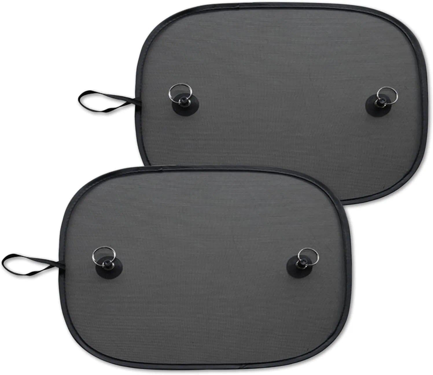 Car Window Shade for Baby, 2 Pack Universal Side Window Sun Shade with UV Protection, 30X50Cm Nylon for Most Vehicles by Unron