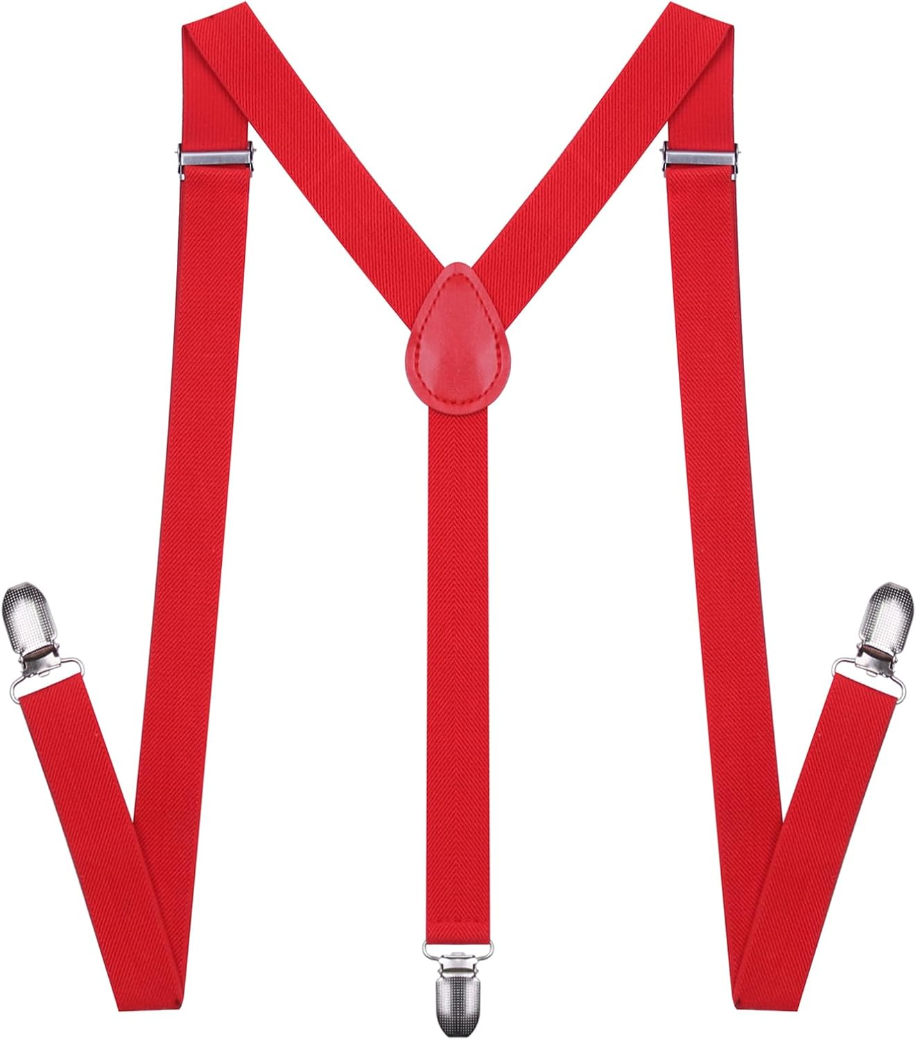 Chiyu-Yang Suspenders Bow Tie for Men and Women - Adjustable Tall Stature Elastic Y Back Style with Strong Metal Clips image number 1