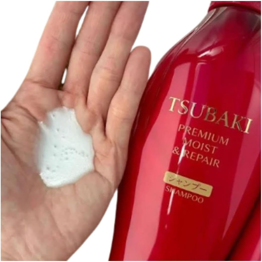 TSUBAKI Premium Moist & Repair Shampoo 450Ml image number 3