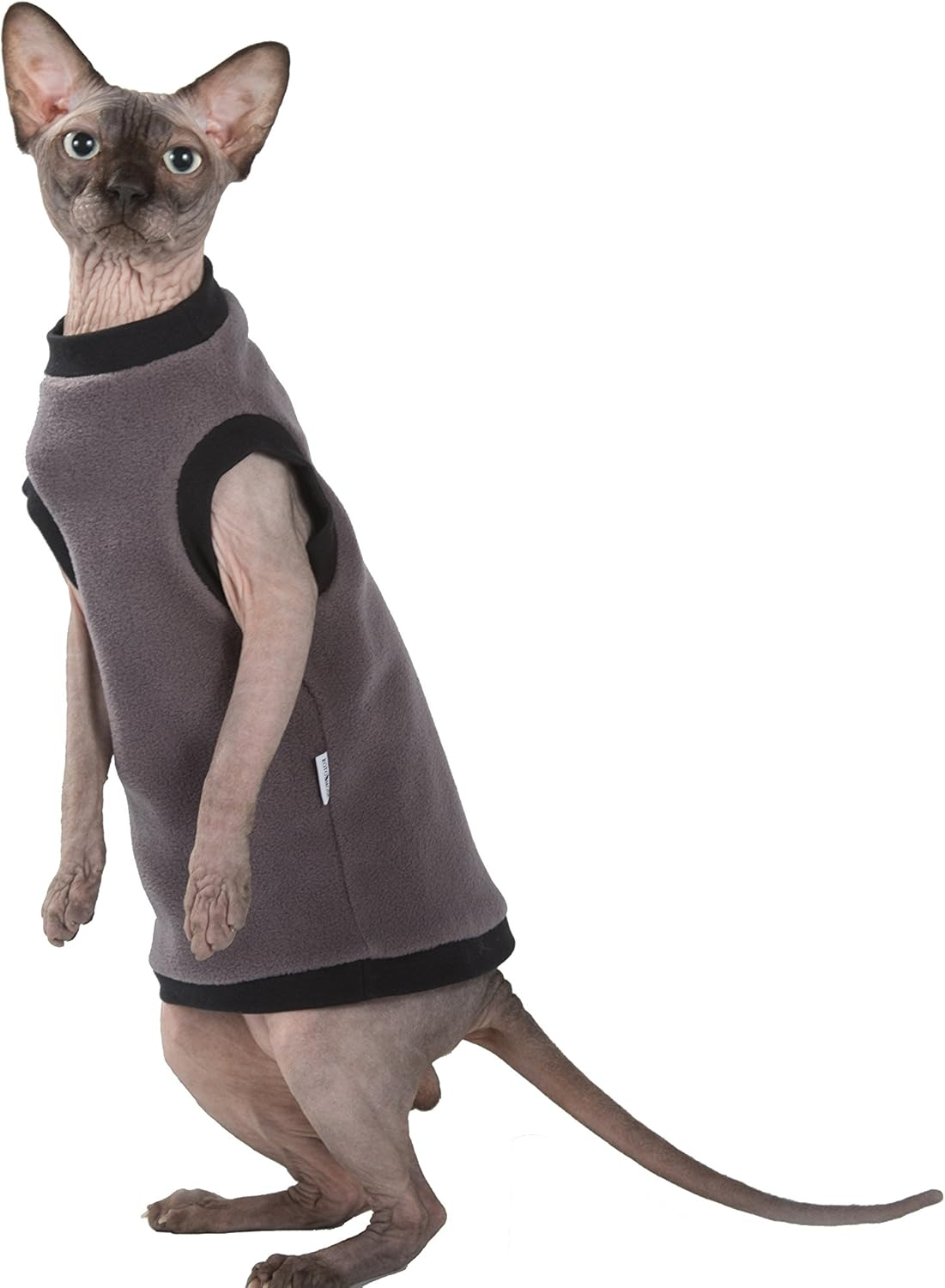 Kotomoda Cat'S Pullover Taupe Fleece (XS) image number 3