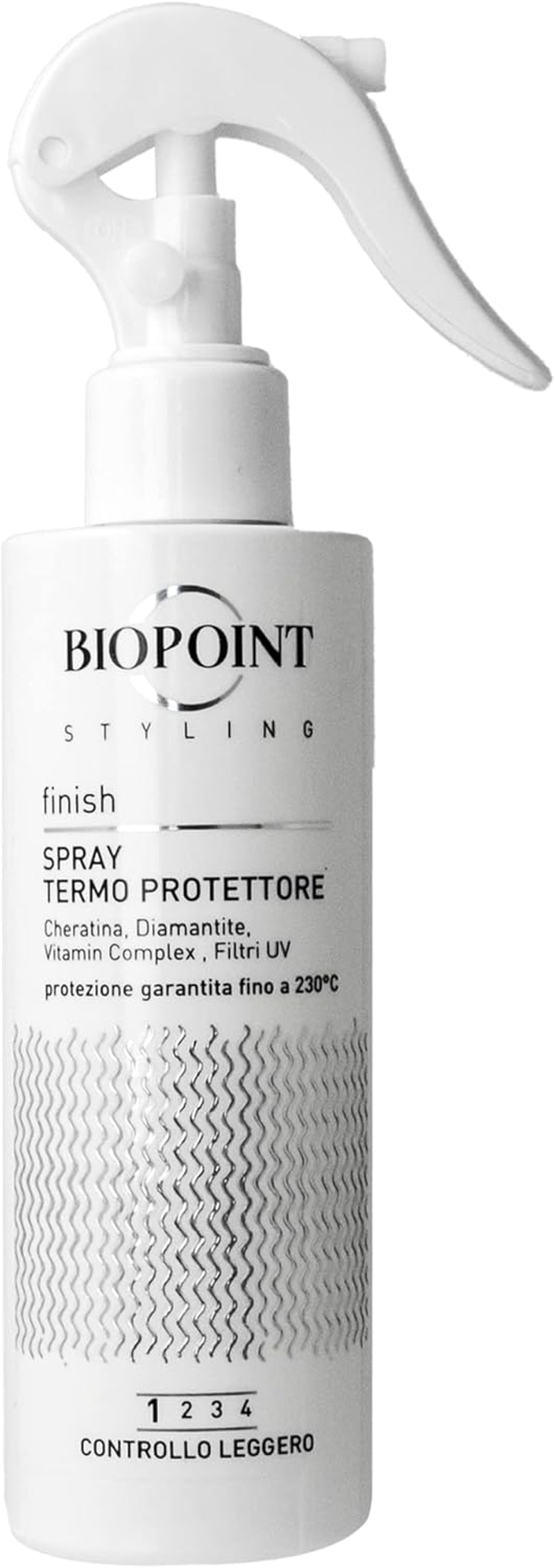 Biopoint Styling Thermoprotector Spray for Hair, up to 230&deg; Heat Protection from Phon, Straighteners and Curlers with UV Filters, 200Ml image number 5