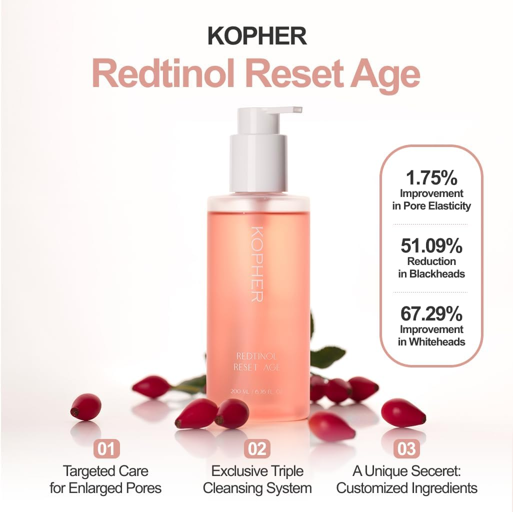 KOPHER - RETINOL RESET AGE Cleansing Oil 200Ml