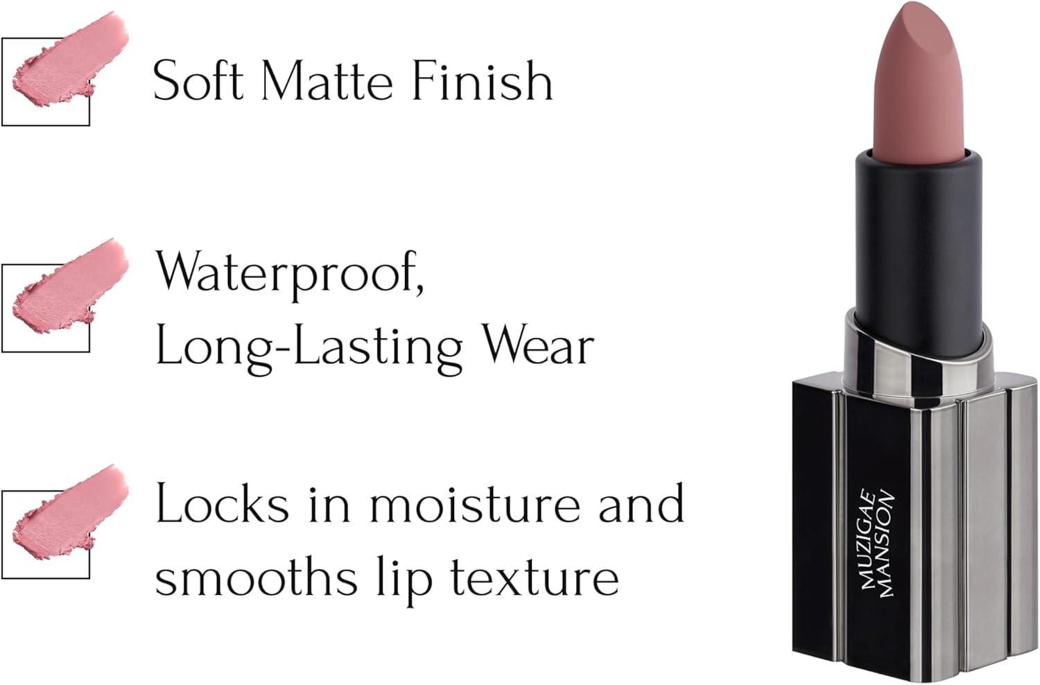 Muzigae Mansion Moodwear Blur Lipstick (Babe) image number 5