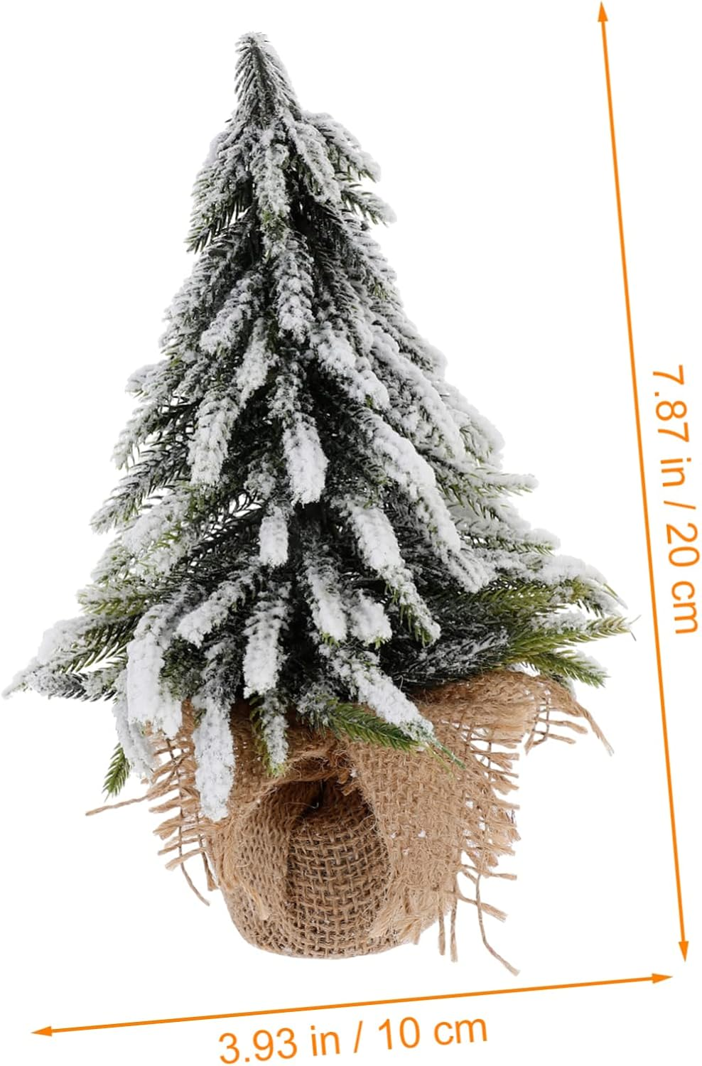 Decorative Scene Christmas Tree Lifelike Desktop Xmas Tree Decoration for Festive Home Decor Photo Props and Holiday Celebrations Compact Sturdy Material image number 1