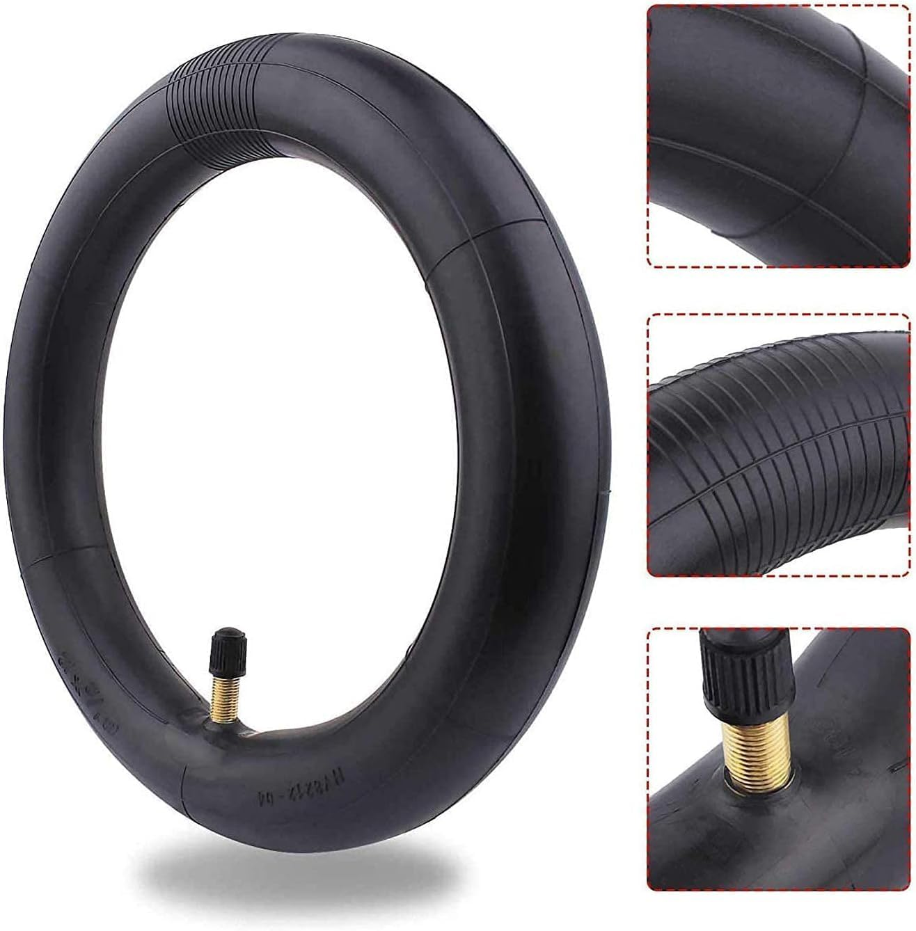 8.5X2 Inch Scooter Inner Tube Replacement - 50/75-6.1 Inner Tubes for Electric and Gas Scooters, Mini and Pocket Bikes, and More Butyl Rubber Inner Tube 1Pc