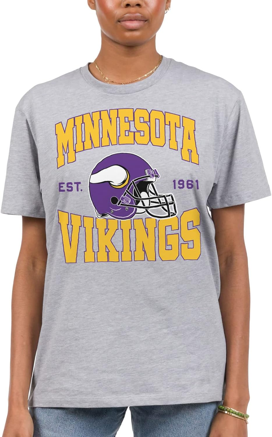 Junk Food NFL Team Helmet T-Shirt Adult image number 4