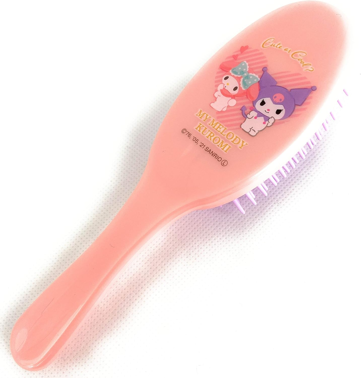 Sanrio My Melody Cute Hair Brush 6.6In X 2.0In X 1.0In Pink, Purple image number 2
