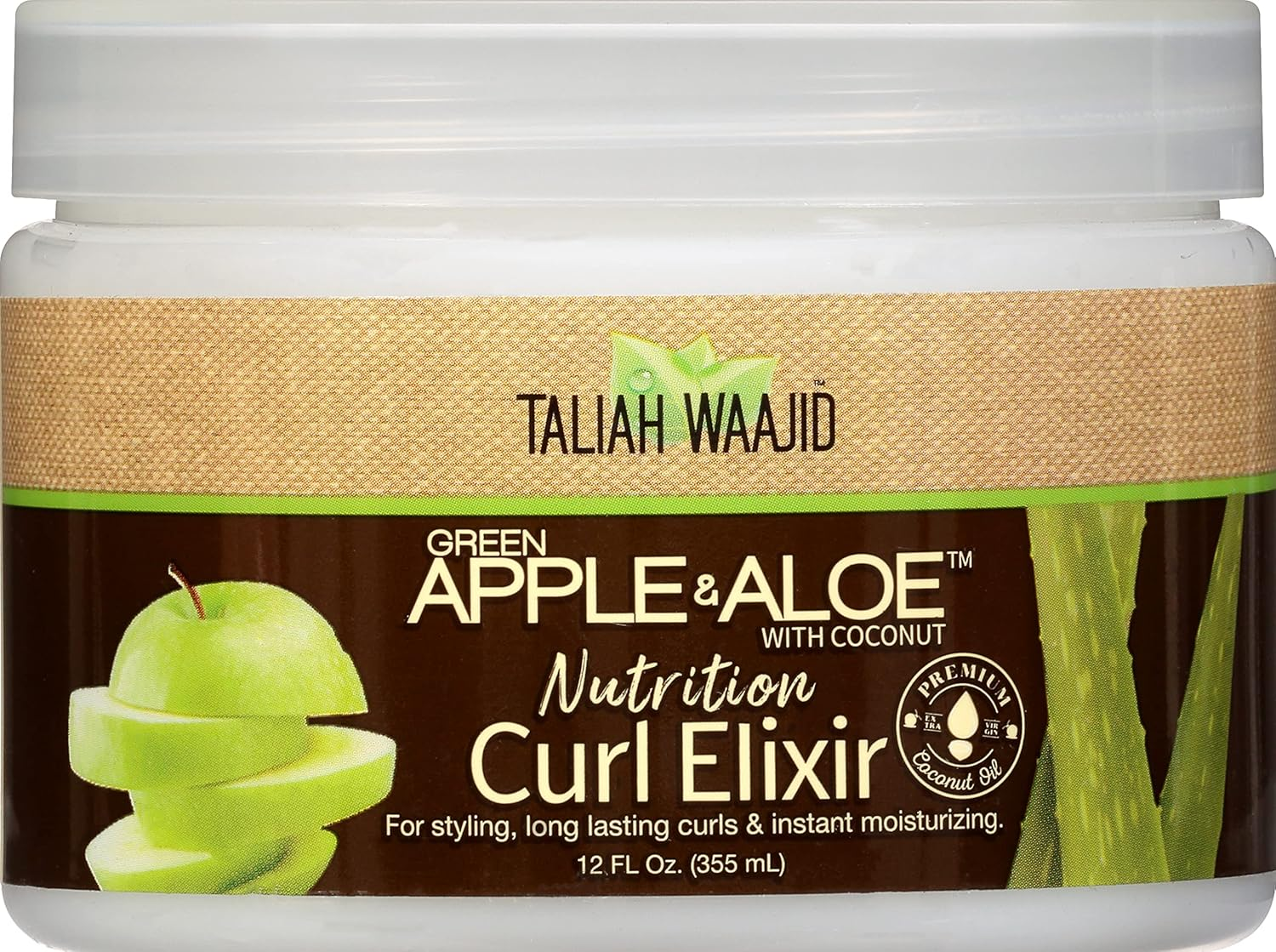 Taliah Waajid Green Apple & Aloe Nutrition Curl Elixir 12Oz