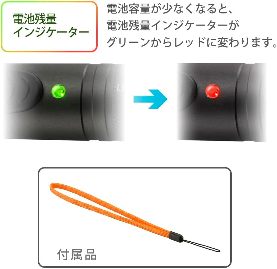 OHM LED Flashlight 700 Lumens | Ohm Electric LH-VB700Z-K 08-1069 image number 1