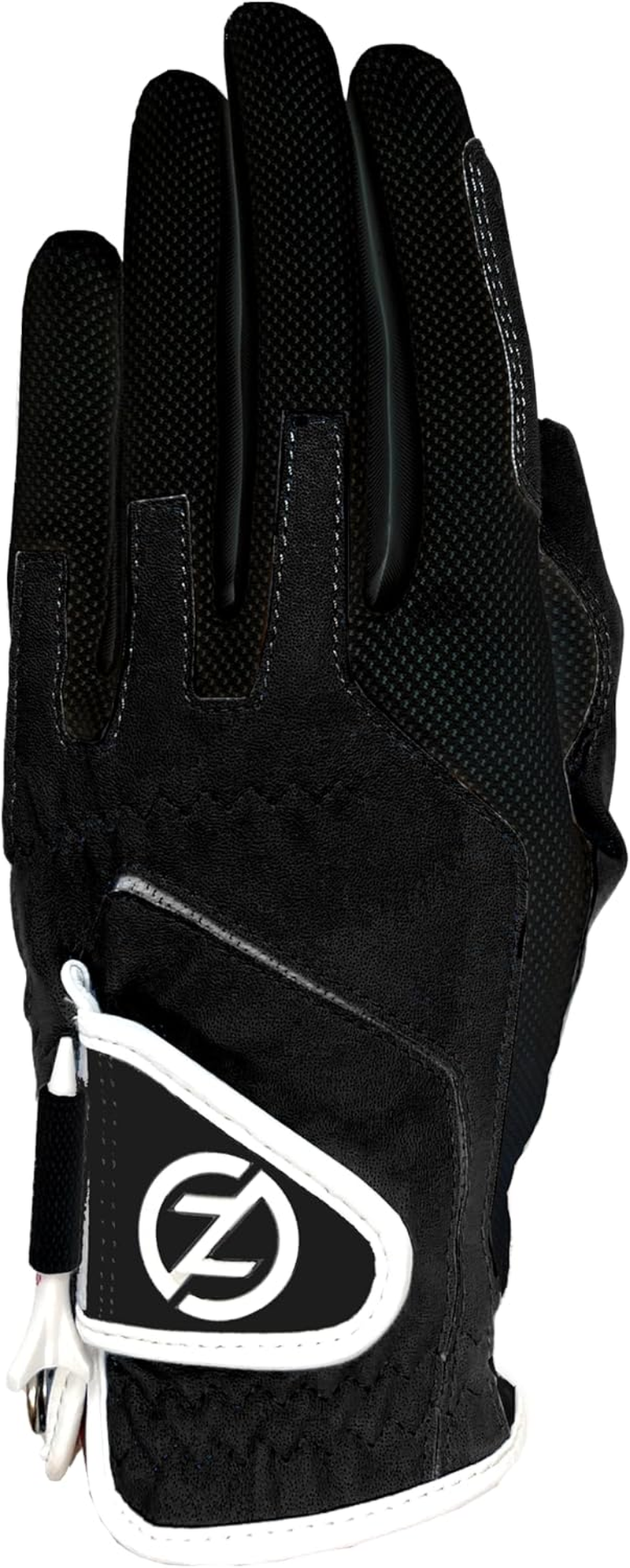 Zero Friction Ladies Compression-Fit Synthetic Golf Gloves, Universal Fit One Size