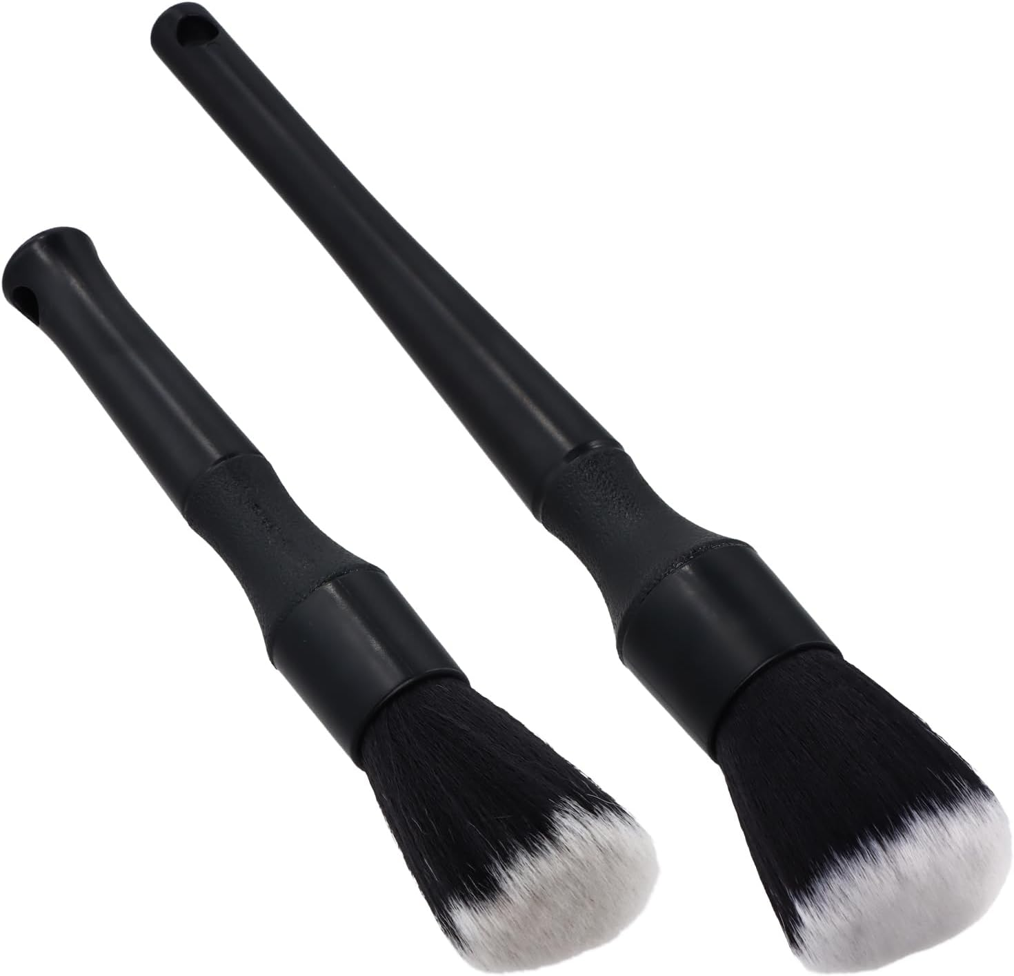 2 Piece Detailing Brush Car Set Ultra Soft Car Cleaning Interior Cleaning Exterior Cleaning Brush Dust Brush Car Brush Soft Dust Brush for Furniture, Ventilation Nozzles, Keyboards (17/24 Cm) image number 2