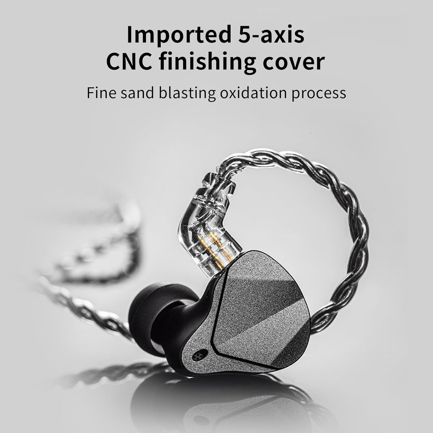 KINBOOFI Agasound AGA ONE Hifi Headphones, Dual Cavity and Dual Magnetic DD Driven In-Ear Headphones with 3.5Mm Jack Gaming Earphones, Sports Headphones for Jogging image number 1