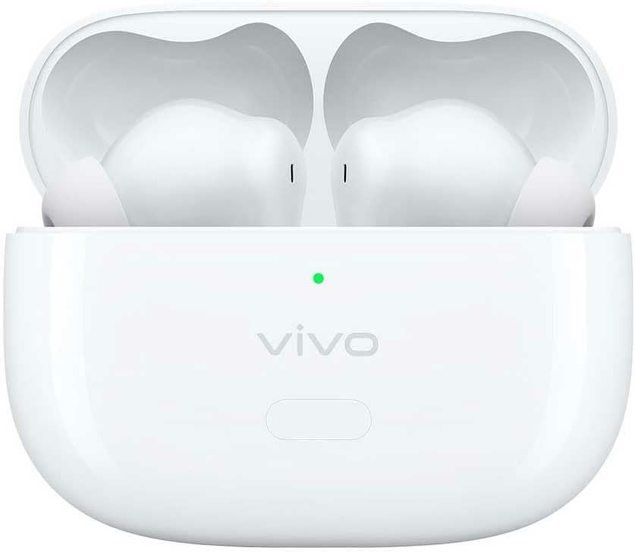 VIVO TWS 2 ANC Wireless Headphones - Moonlight White image number 3