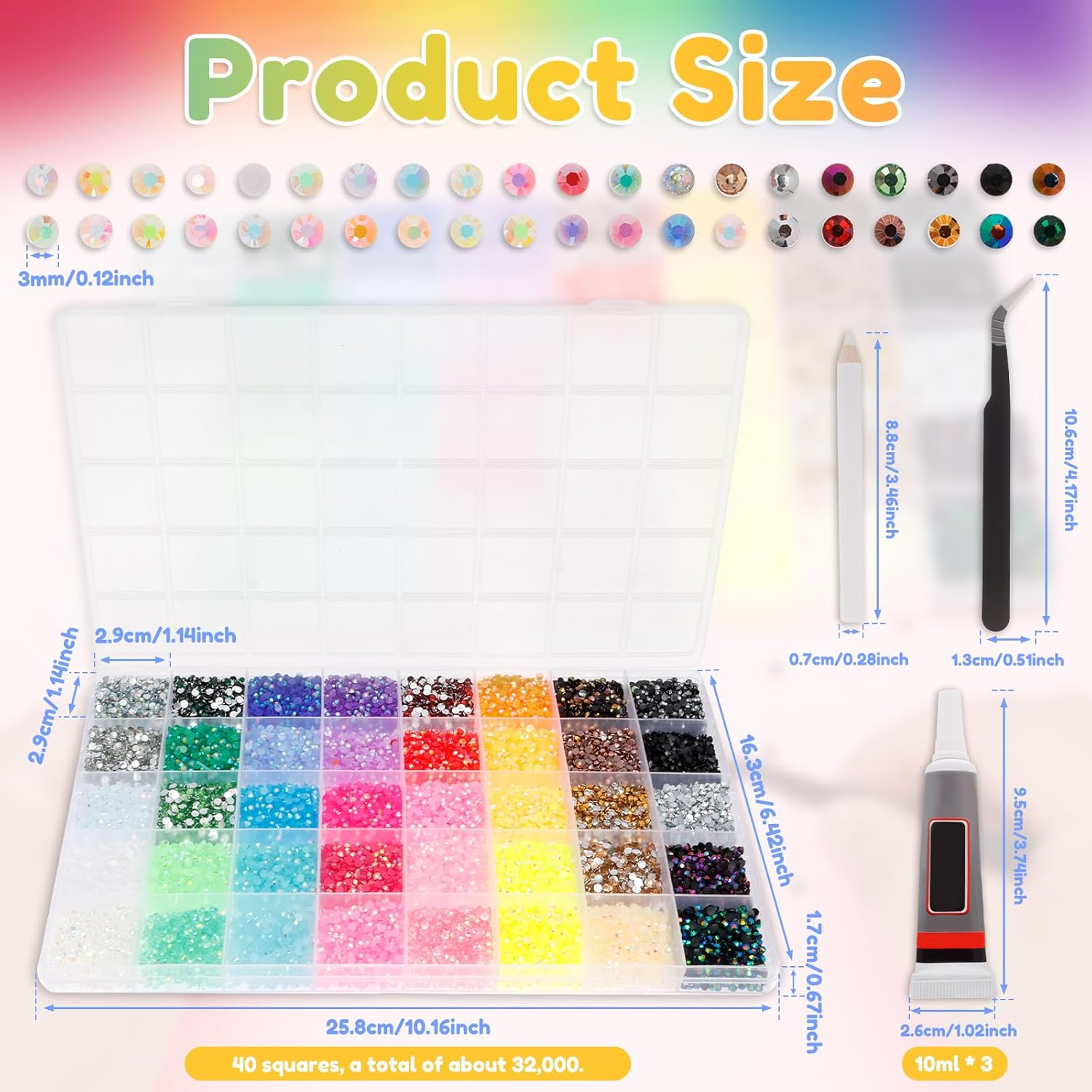 Jelly Resin Rhinestones Fade Resistant Nail Art Rhinestone Easy to Adhere Flatback Jelly Gem Varied Shape for Clothing Nail image number 5