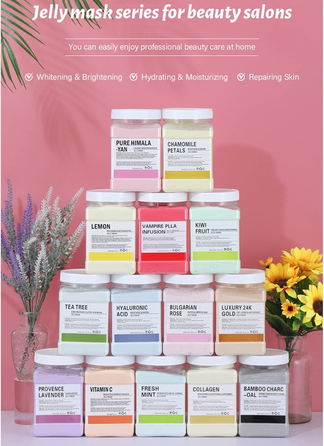 Julycrab Jelly Mask for Facials Jelly Face Mask Powder image number 2