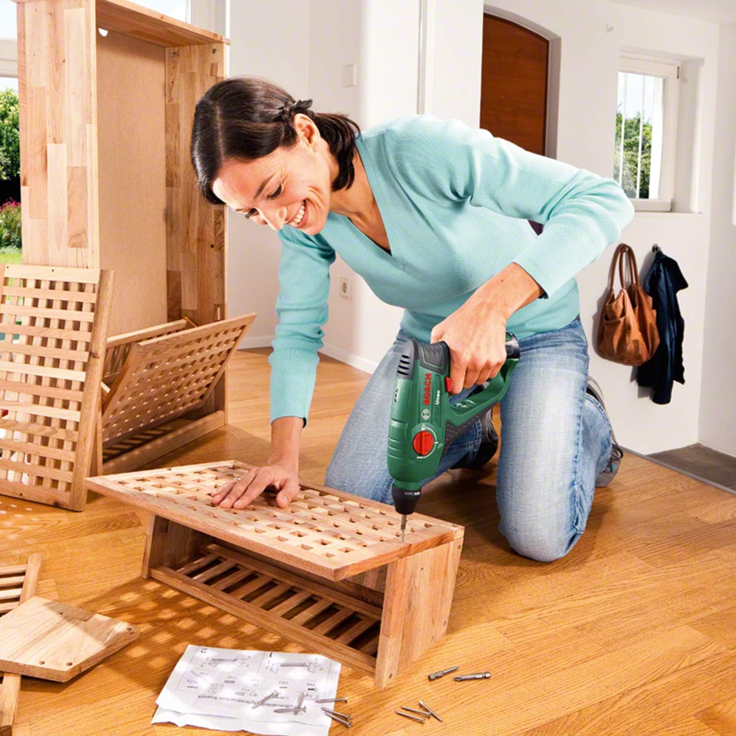 Bosch Home and Garden Cordless Rotary Hammer Uneo (Without Battery, 12 Volt System, in Carton Packaging) image number 2