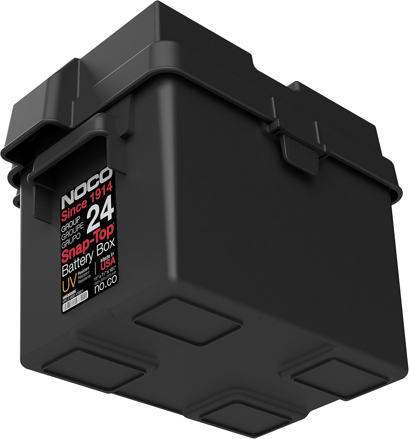 NOCO HM300BKS Group 24 Snap-Top Battery Box for Automotive, Marine, and RV Batteries image number 6