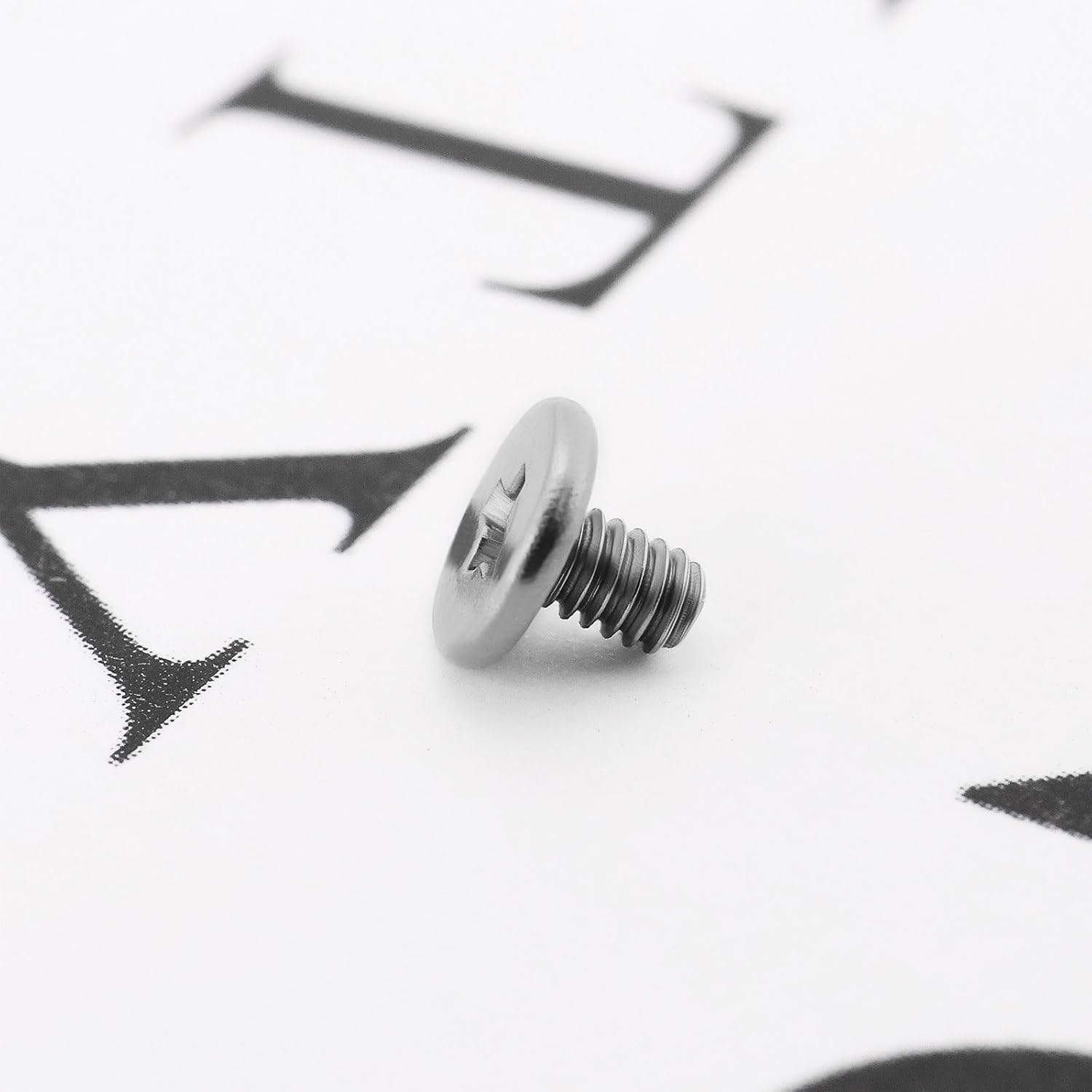 Be in Your Mind 20Pcs M.2 SSD Wireless Network Card Solid State Drive Computer Case Stainless Steel Cross Screw M2X2.5Mm Diameter 4.5Mm Compatible with Dell Silver image number 2