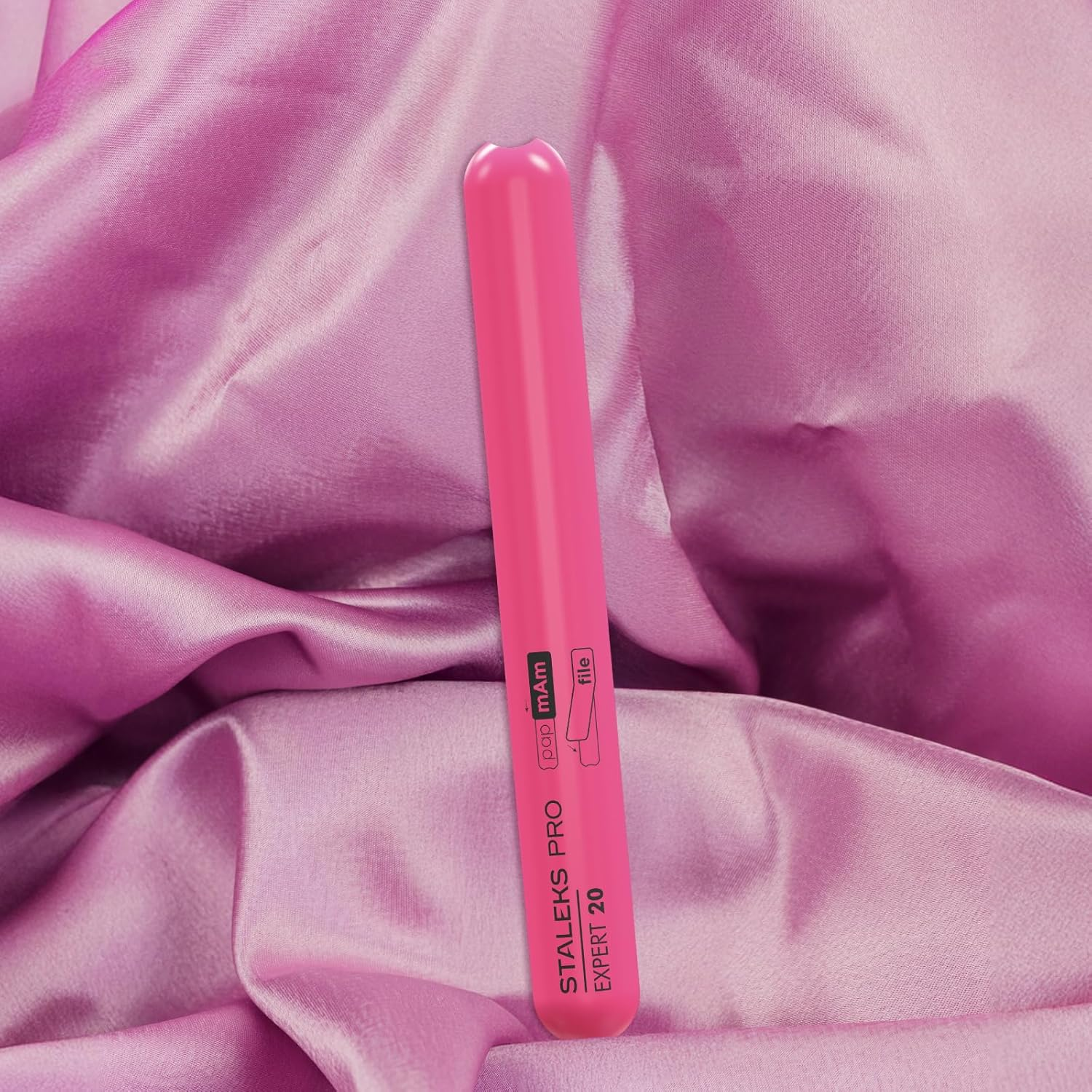 Staleks Pro Straight Beveled Plastic Nail File Base Expert 20 &ndash; Lightweight Reusable Base &ndash; for Disposable Nail Files &ndash; Hygienic Manicure & Pedicure Tool image number 2