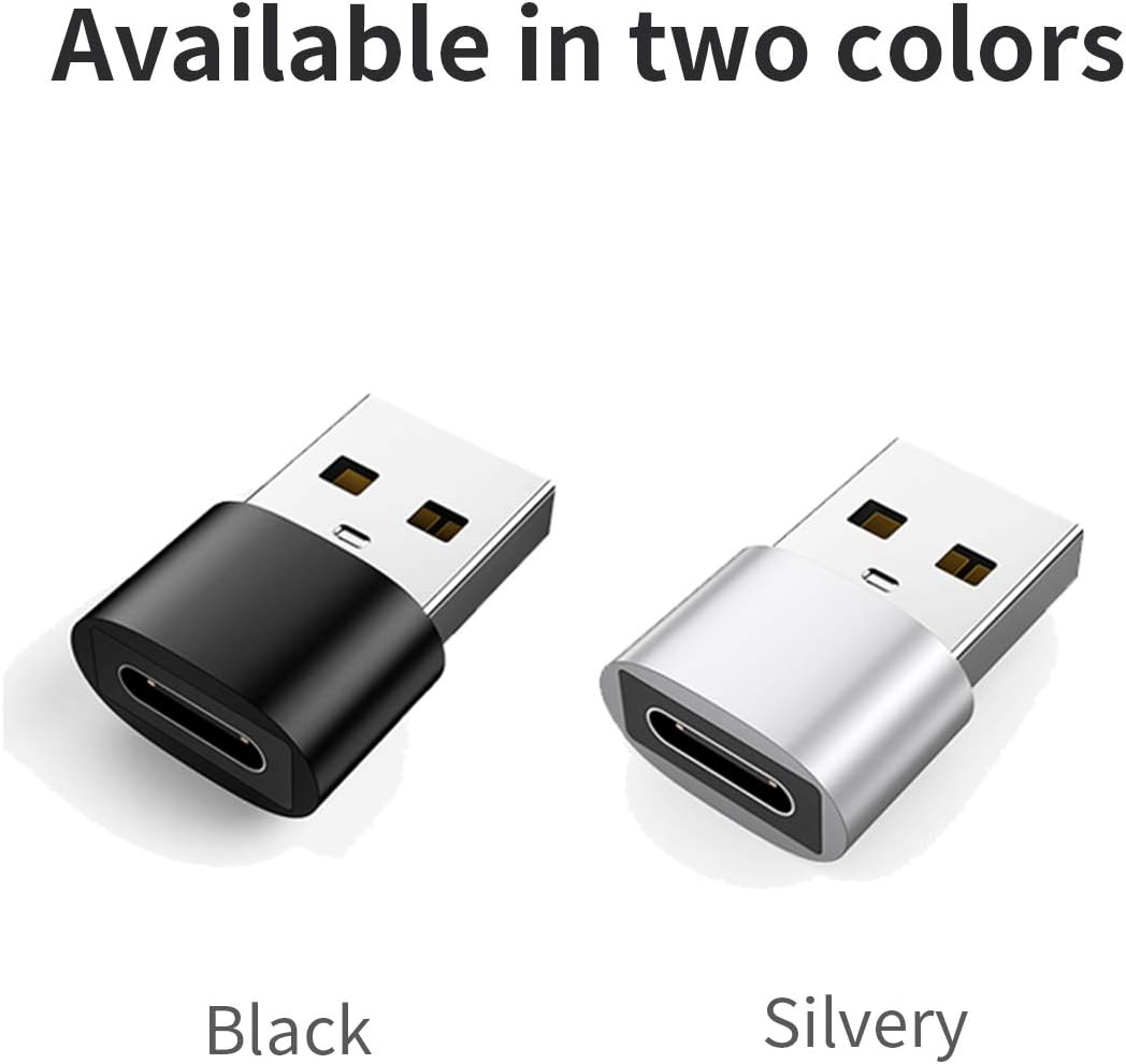 USB Type C Male to Female Adapter, Charges Devices like for Iphone, for Ipad, Compatible for Samsung, Macbook, image number 5