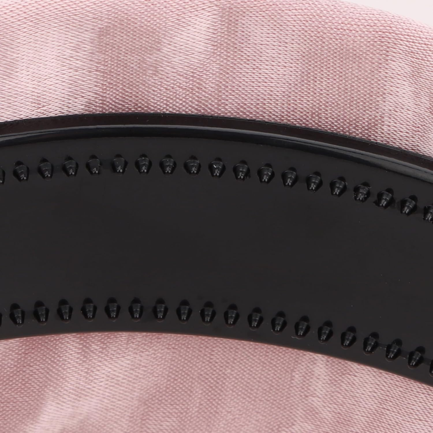 Pruadeor Pack of 2 Satin Wide Headbands, Women'S Fashionable Knot Headband for Women, Hair Accessories, Pink/White image number 5