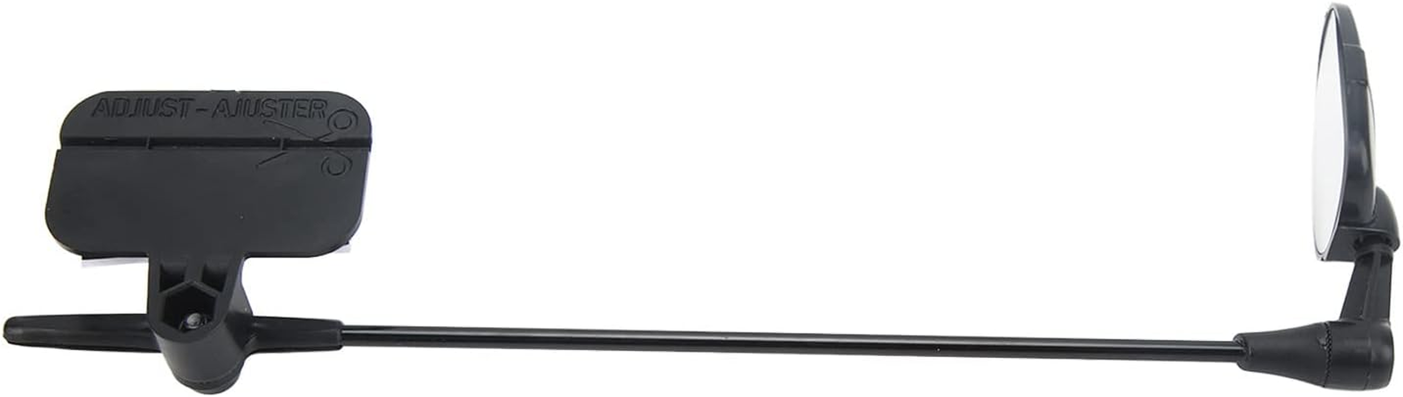 Safety Reflective 360 Degree Adjustment Bike Helmet Mirror Practical Nylon Buckles Cycling Helmet Rear View Mirror for M4000 Enthusiasts image number 2