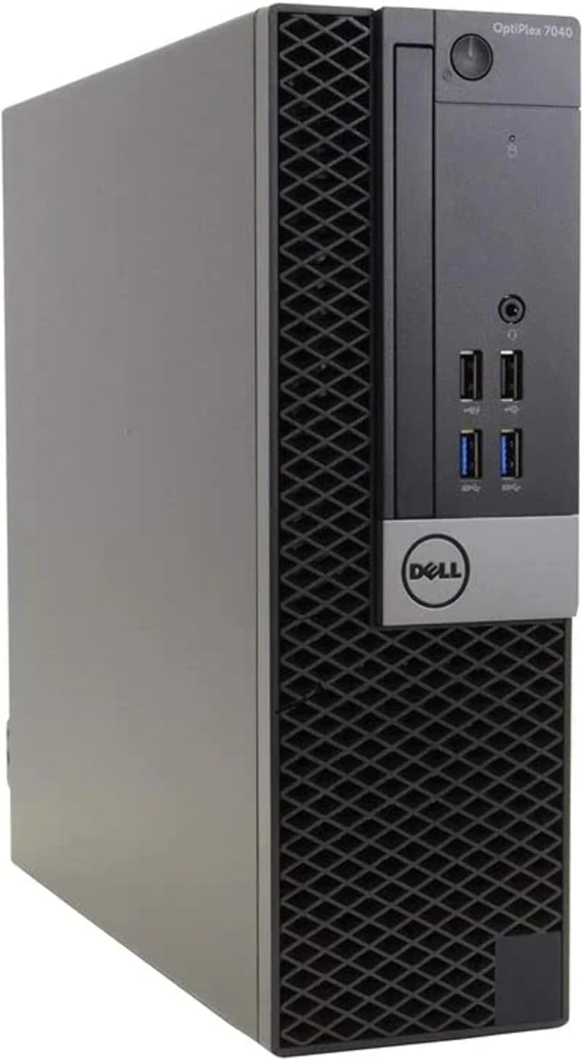 (Renewed) Dell Optiplex 7040 SFF Desktop PC Core I7 6700 3.40Ghz 16GB RAM 240GB M.2 SSD Windows 11 with USB Wifi and Bluetooth Dongle image number 1