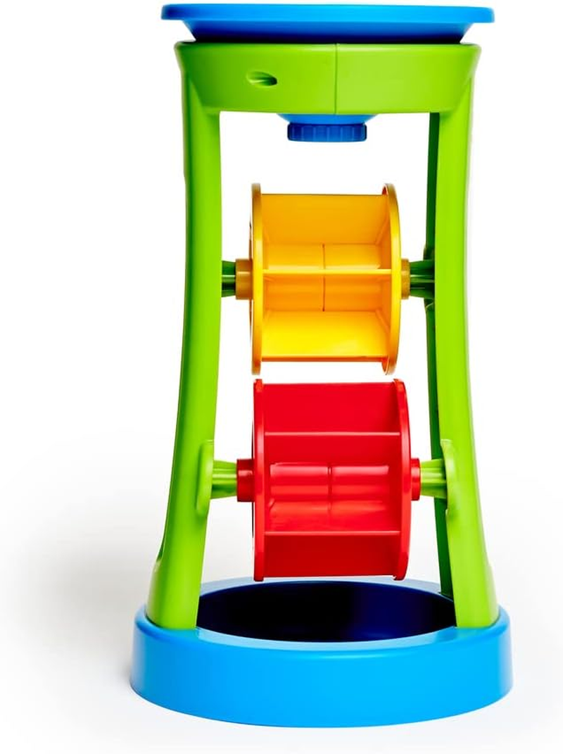 Hape Double Sand and Water Wheel, Beach Toy image number 4
