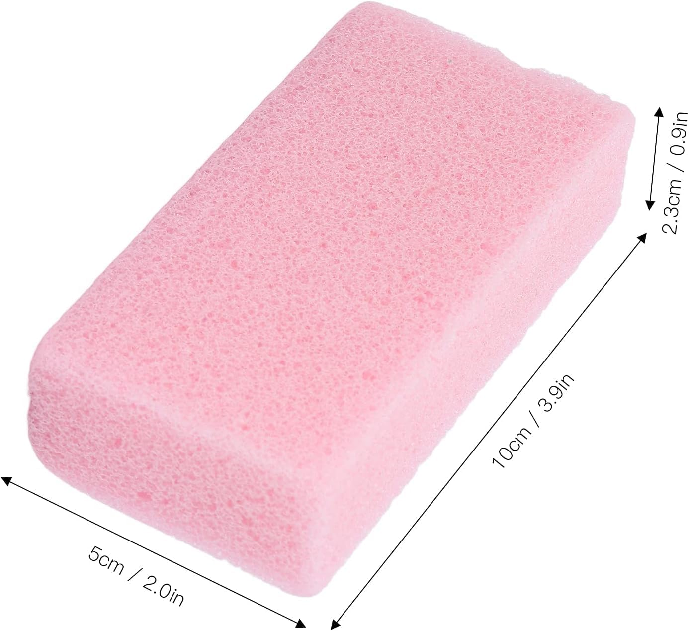 Shopping Spree Foot Pumice Stone, Dead Skin Remover Pumice Stone for Hard Skin for Dead Skin (Pink, 10 * 5 * 2.3Cm) image number 3