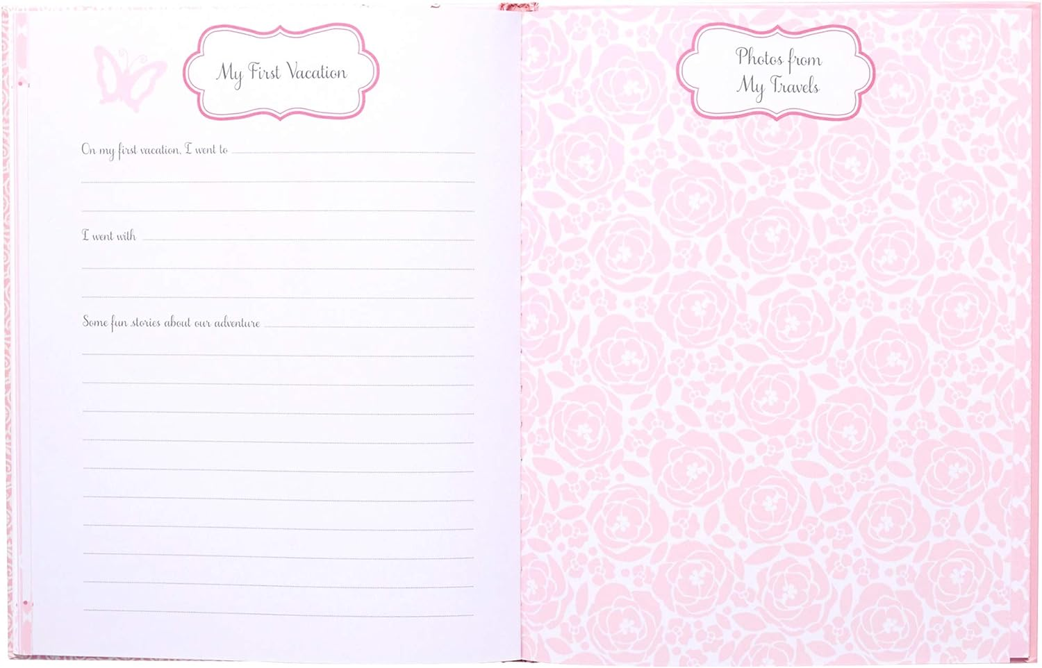 C.R. Gibson First 5 Years Memory Book, Record Memories and Milestones on 64 Beautifully Illustrated Pages - Bella image number 6