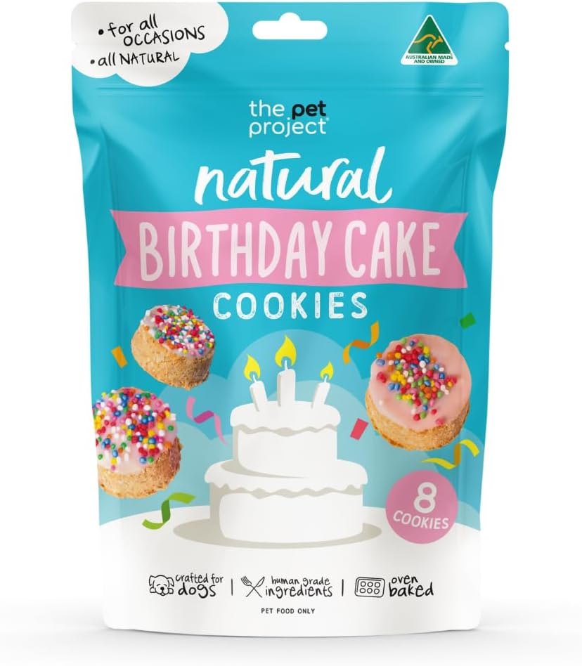 Birthday Cake Cookies Treats for Dogs image number 1