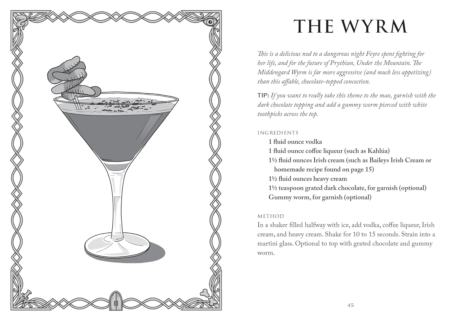 The Unofficial a Court of Thorns and Roses Cocktail Book: Mixology Inspired by a Court of Thorns and Roses image number 3