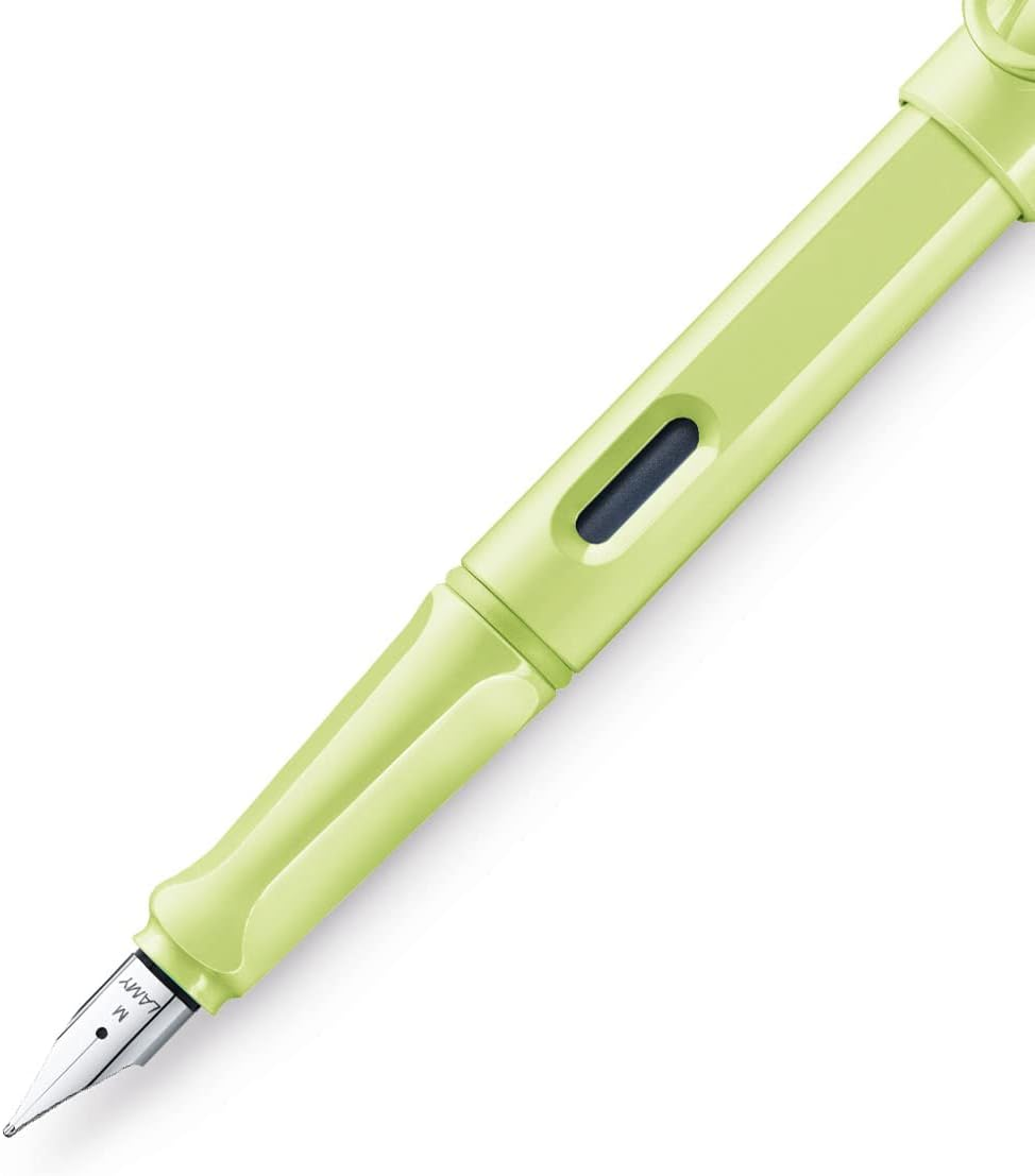 LAMY LD0SG-F Fountain Pen, F Fine Point, Safari, Spring Green, Dual Use Type, Limited Edition image number 1