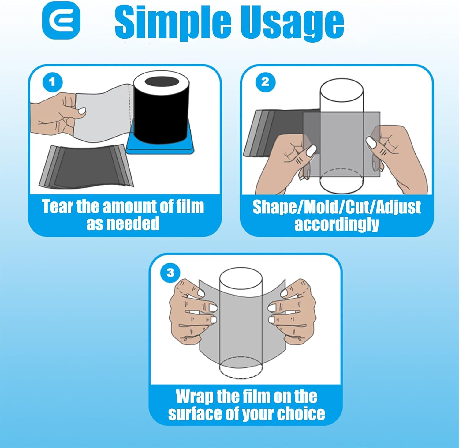Emalla 0.04 Mm Tattoo Barrier Film 1200 Sheets image number 3