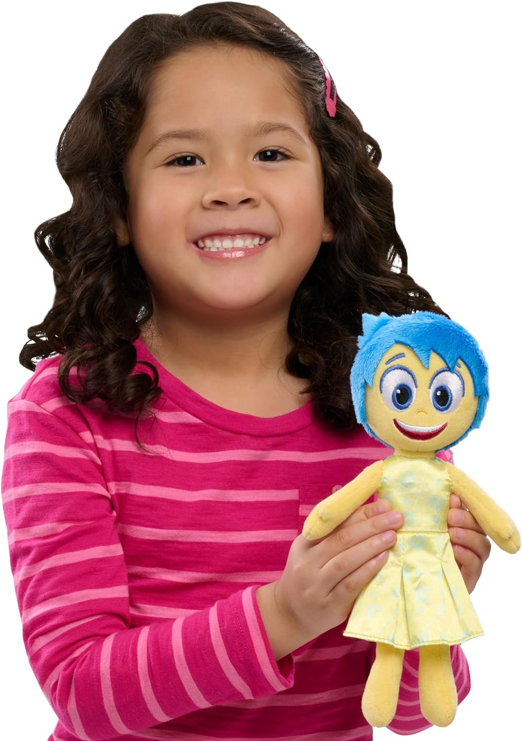 Inside Out 2 Talk It Out Small Plush - Joy, Kids Toys for Ages 3 up by Just Play image number 3
