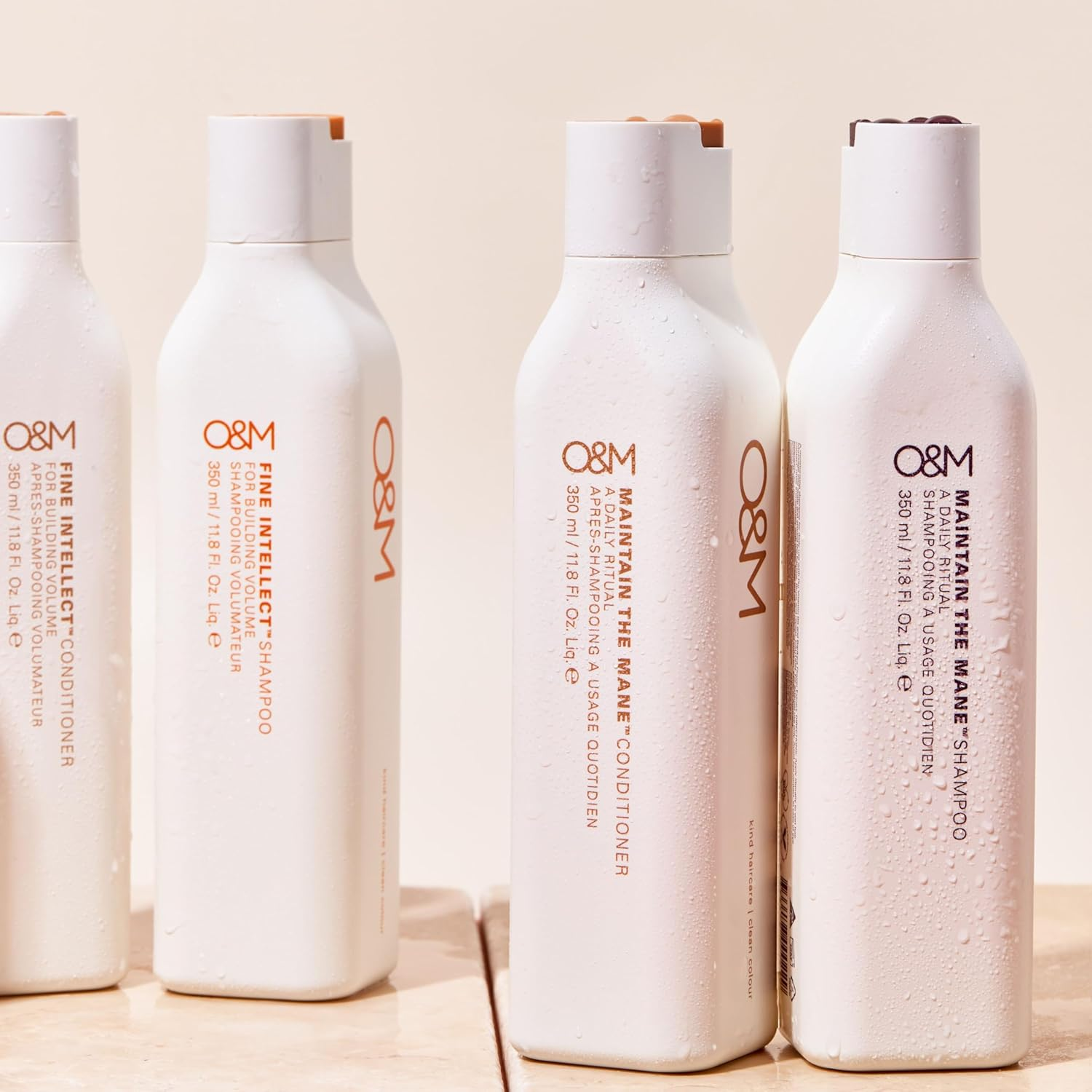 O&M Maintain the Mane Conditioner - 350Ml- Colour Safe, Clean from Sulfates, Parabens, Silicones, MIT, Phthalates, Triclosan, Propylene Glycol & Gluten, PETA Certified & Vegan, Australian Made, PCR Packaging image number 1