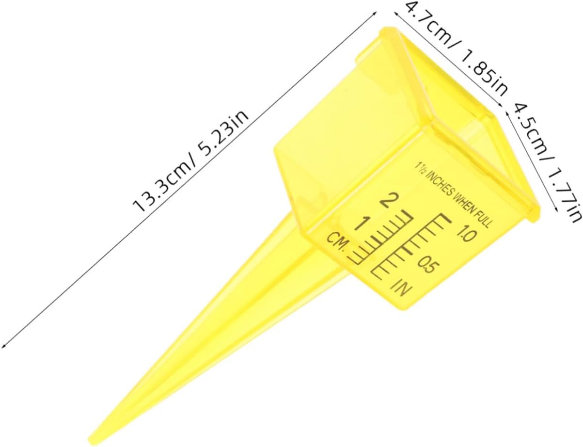 20Pcs Rainfall Measuring Tool Sprinkler Gauge with Wide Mouth Outdoor Water for Backyard Patio Garden Lawn Easy-Read Accurate Rain Gauge for Water Conservation and Sprinkler image number 6