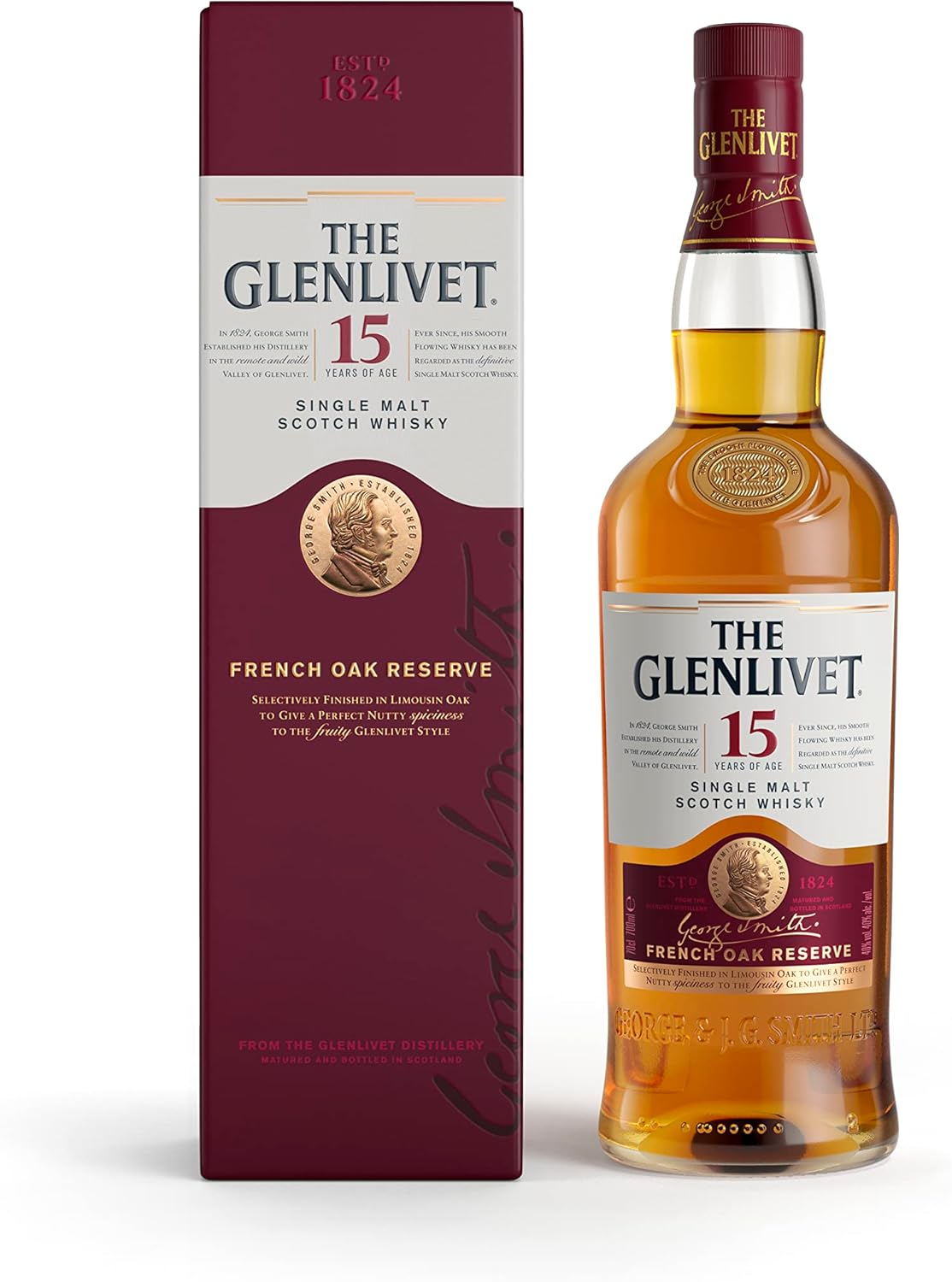 The Glenlivet 15 Year Old Malt Scotch Whisky 700 Ml image number 4